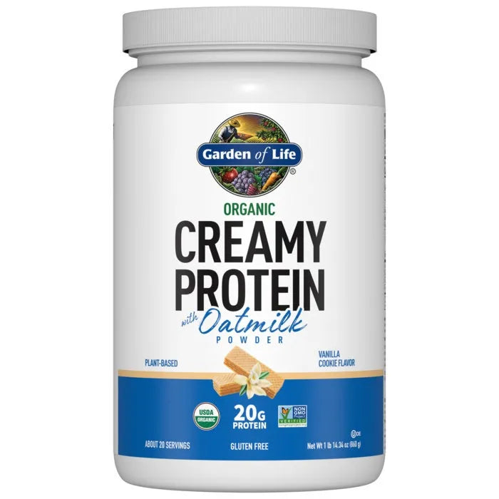 Organic Creamy Protein with Oatmilk �C Vanilla Cookie