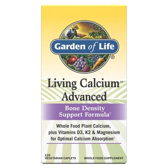 Living Calcium Advanced Bone Density Support Formula 120 Caplets