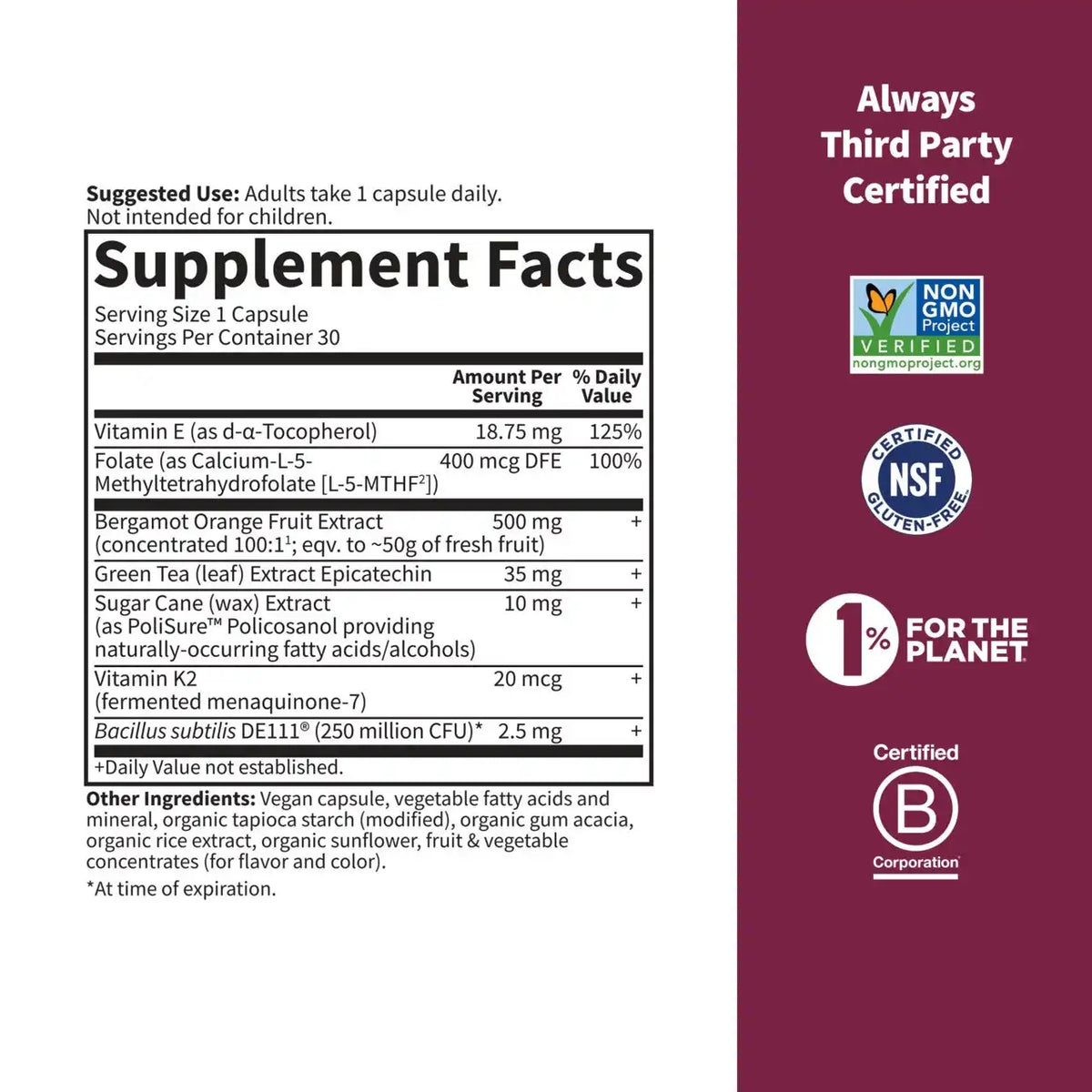 Herbals Heart Health? Capsules