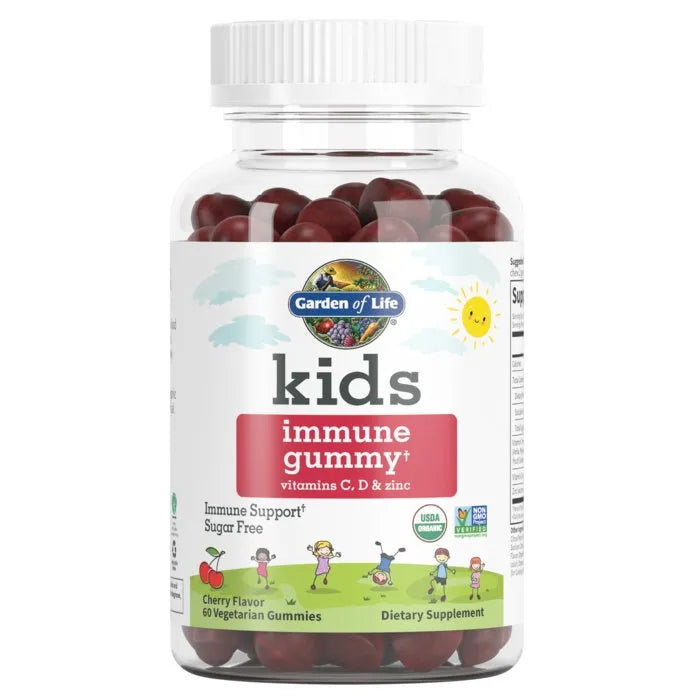 Organic Kids Immune Gummy? Cherry Flavor 60ct