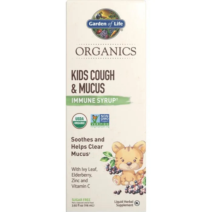 Organics Kids Cough & Mucus Immune Syrup?