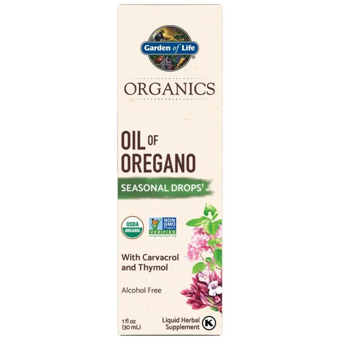 Organics Oil of Oregano Seasonal Drops? Liquid