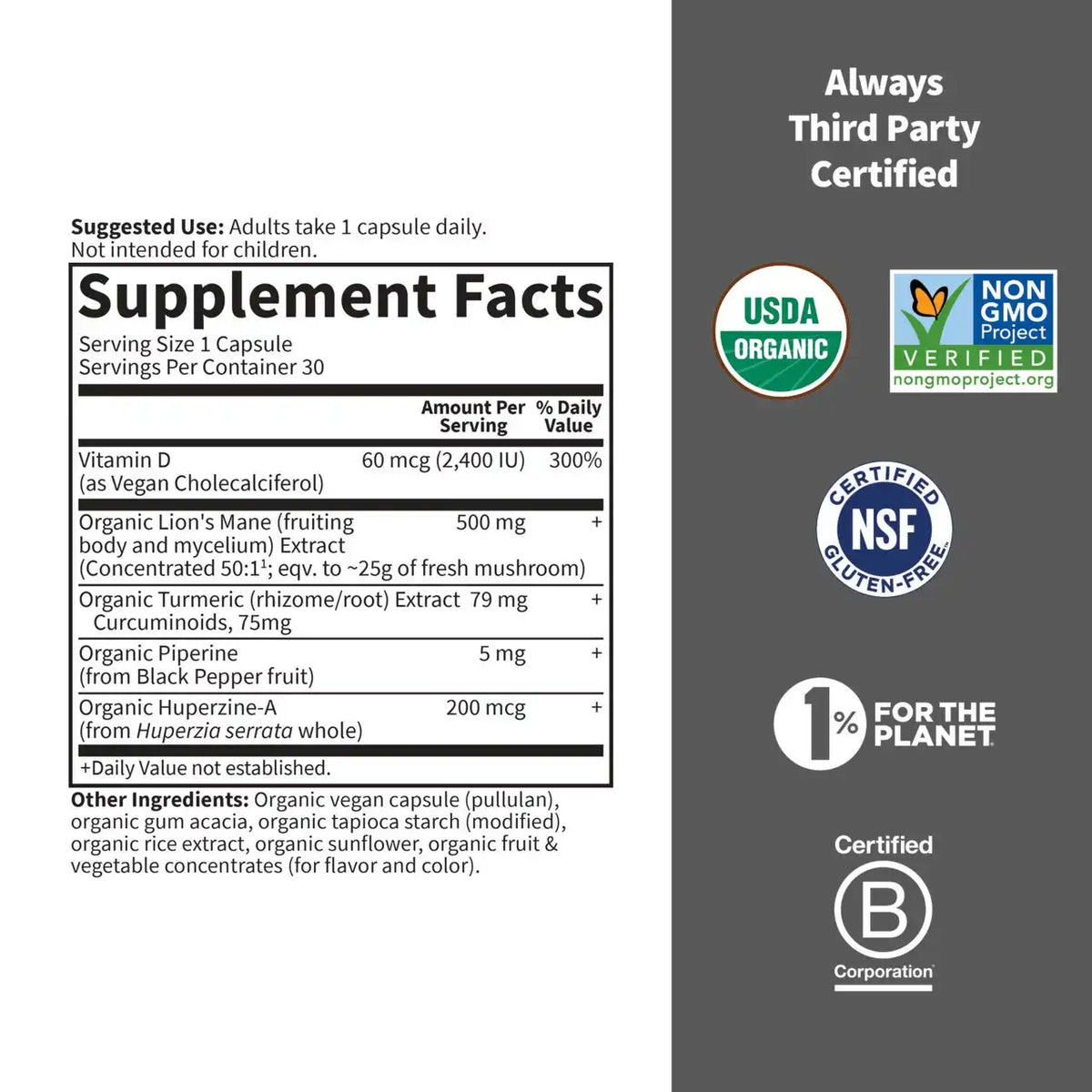 Herbals Brain Health? Capsules