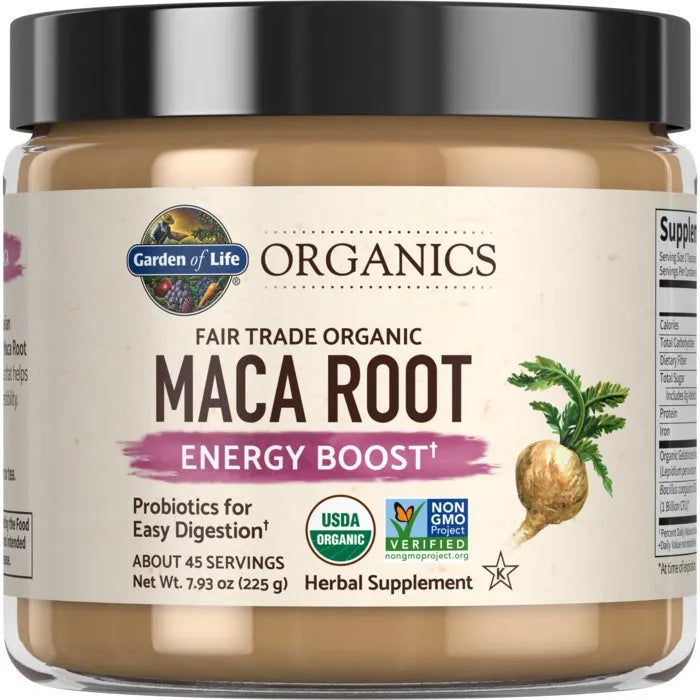 Organics Fair Trade Organic Maca Root Energy Boost? 7.93oz (225g) Powder